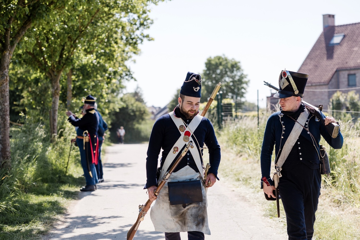 Napoléoniennes Ligny bataille Napoléon reconstitution Musée Ligny 1815 evenement histoire 