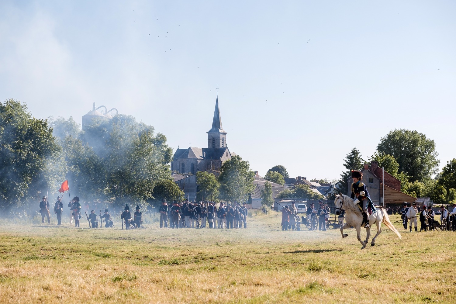 Napoléoniennes Ligny bataille Napoléon reconstitution Musée Ligny 1815 evenement histoire 