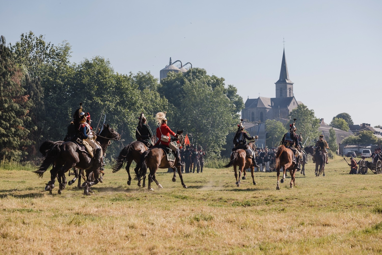 Napoléoniennes Ligny bataille Napoléon reconstitution Musée Ligny 1815 evenement histoire 