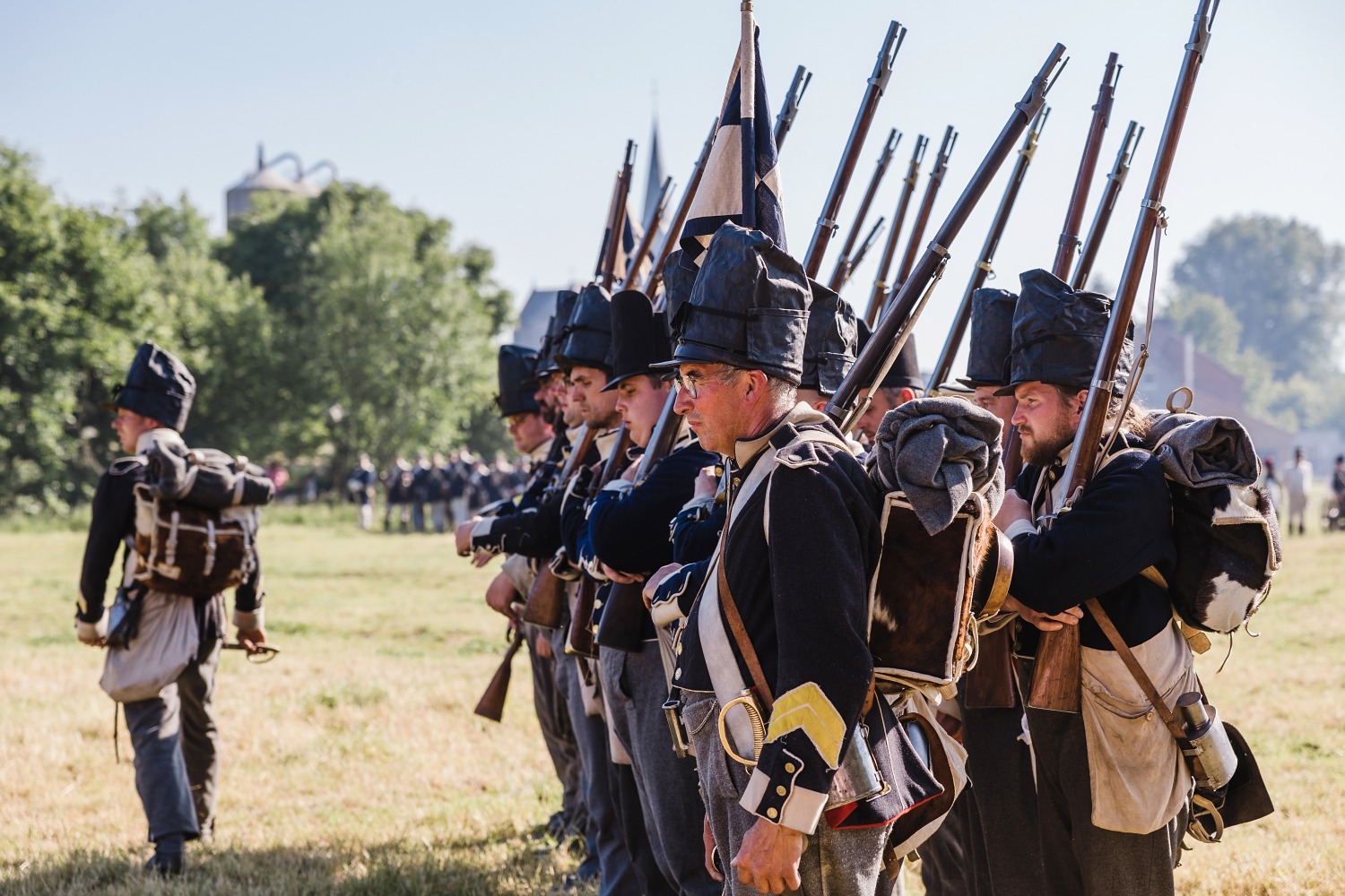 Napoléoniennes Ligny bataille Napoléon reconstitution Musée Ligny 1815 evenement histoire Waterloo