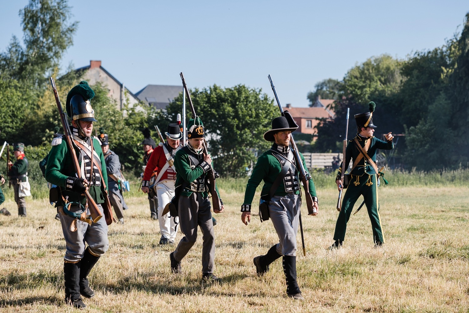 Napoléoniennes Ligny bataille Napoléon reconstitution Musée Ligny 1815 evenement histoire Waterloo