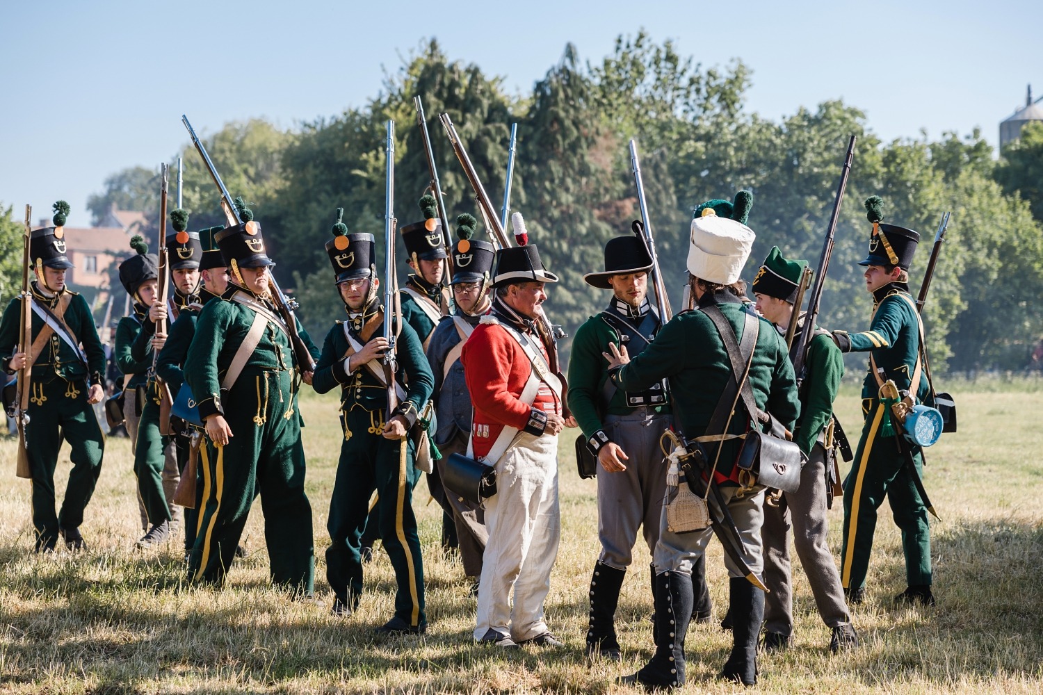 Napoléoniennes Ligny bataille Napoléon reconstitution Musée Ligny 1815 evenement histoire Waterloo