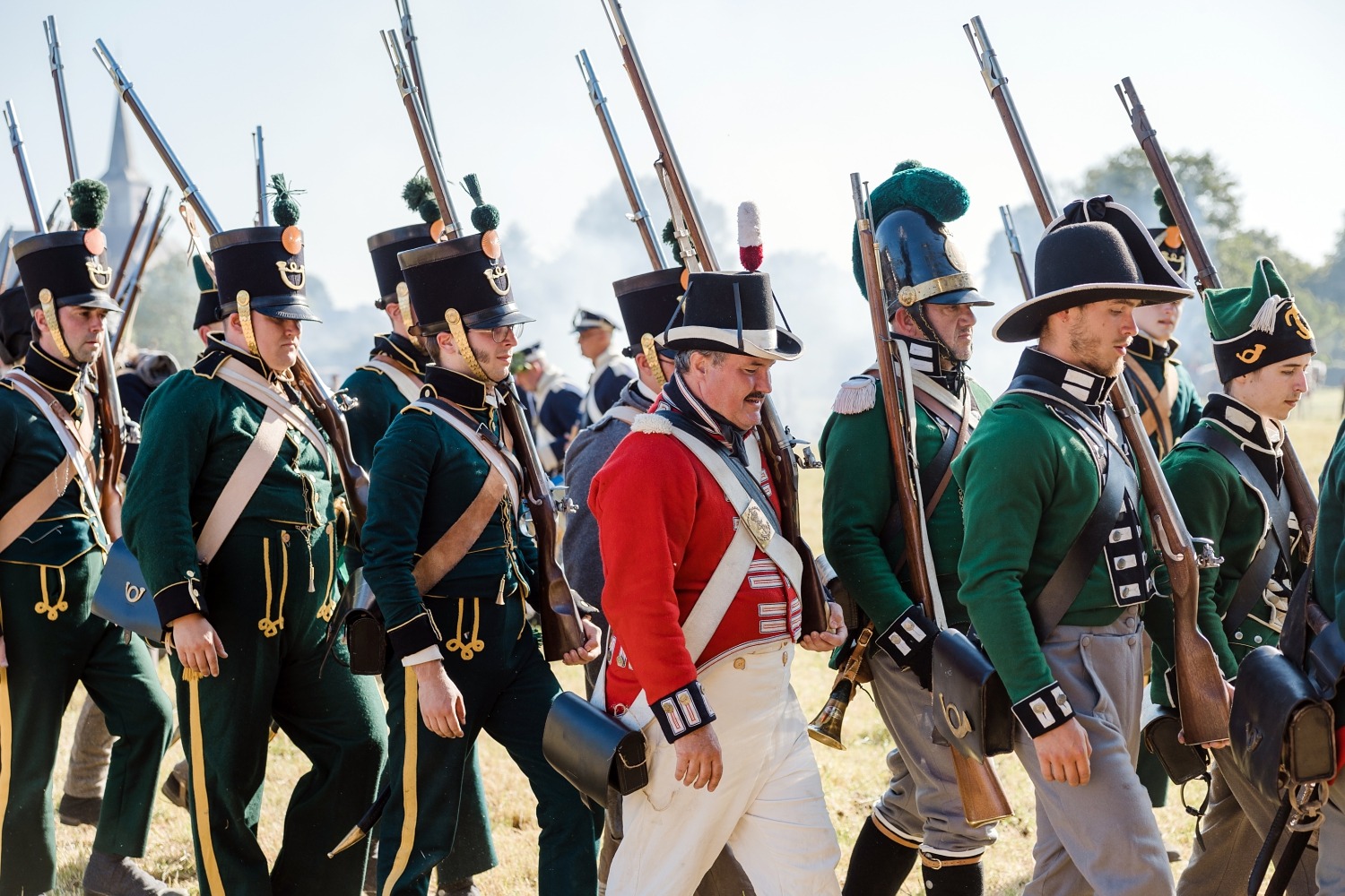 Napoléoniennes Ligny bataille Napoléon reconstitution Musée Ligny 1815 evenement histoire Waterloo