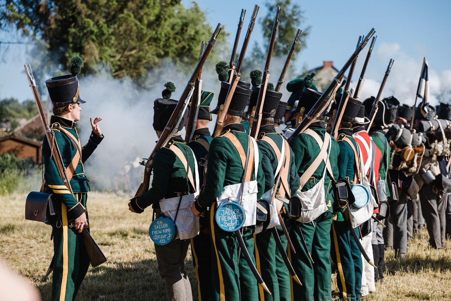 Napoléoniennes Ligny bataille Napoléon reconstitution Musée Ligny 1815 evenement histoire Waterloo