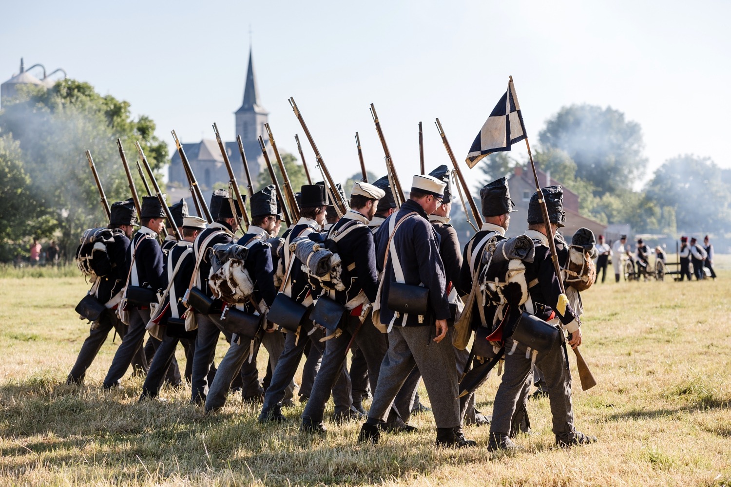 Napoléoniennes Ligny bataille Napoléon reconstitution Musée Ligny 1815 evenement histoire Waterloo