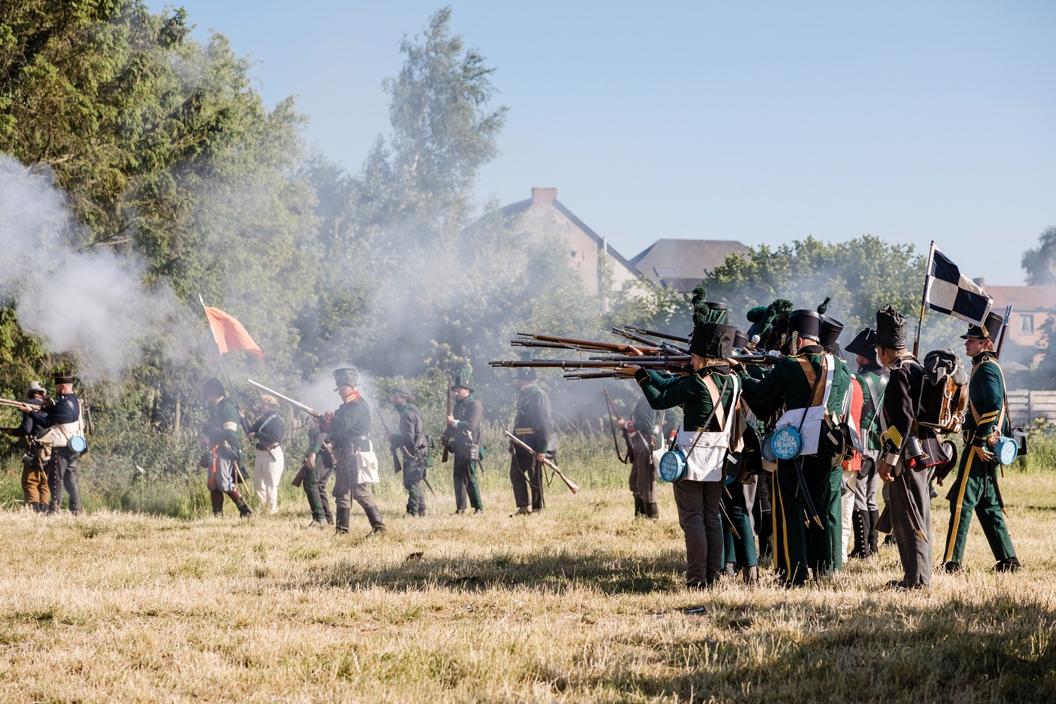 Napoléoniennes Ligny bataille Napoléon reconstitution Musée Ligny 1815 evenement histoire Waterloo