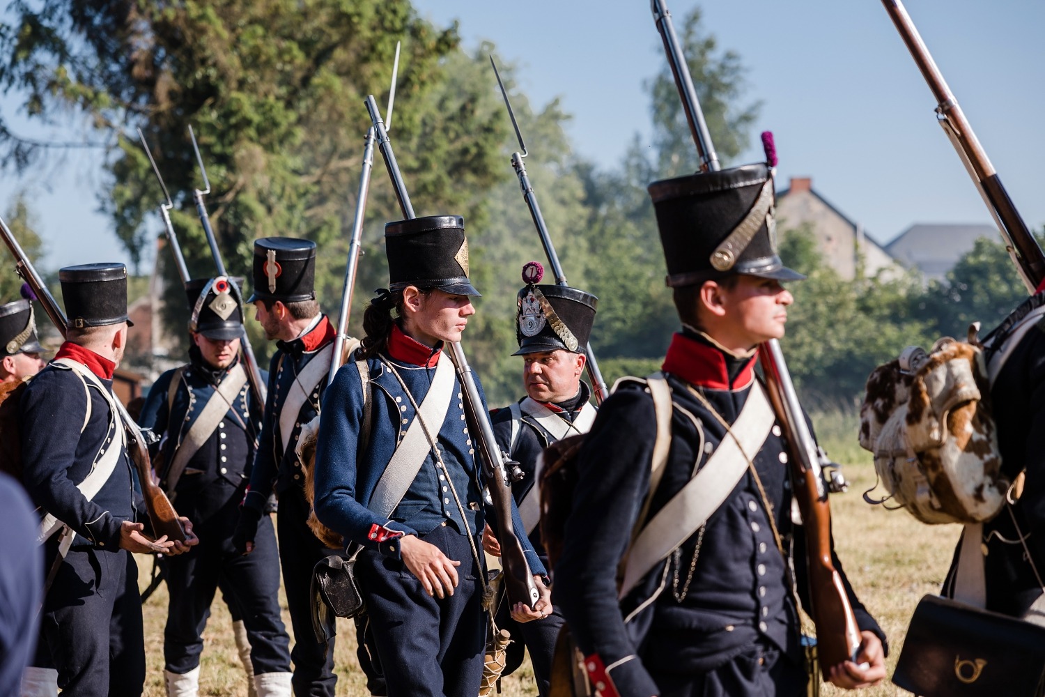 Napoléoniennes Ligny bataille Napoléon reconstitution Musée Ligny 1815 evenement histoire Waterloo