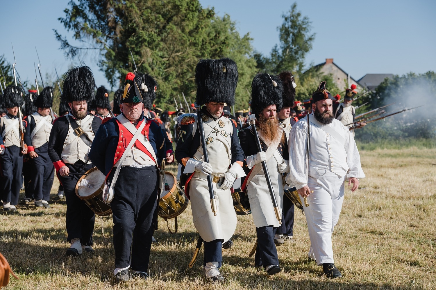 Napoléoniennes Ligny bataille Napoléon reconstitution Musée Ligny 1815 evenement histoire Waterloo