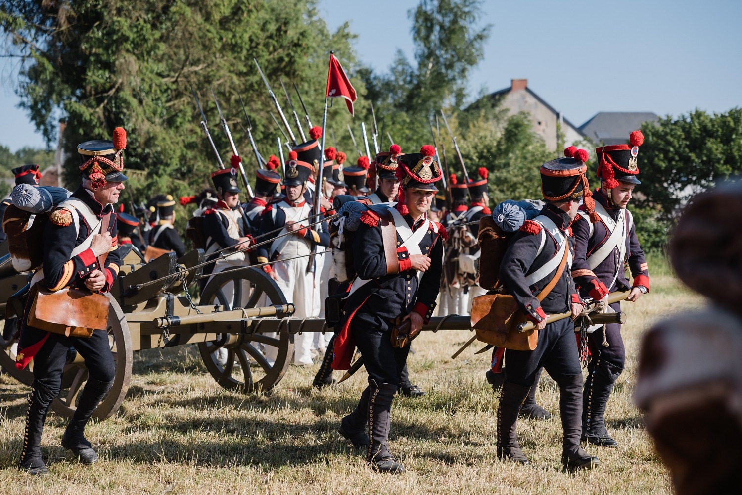 Napoléoniennes Ligny bataille Napoléon reconstitution Musée Ligny 1815 evenement histoire Waterloo