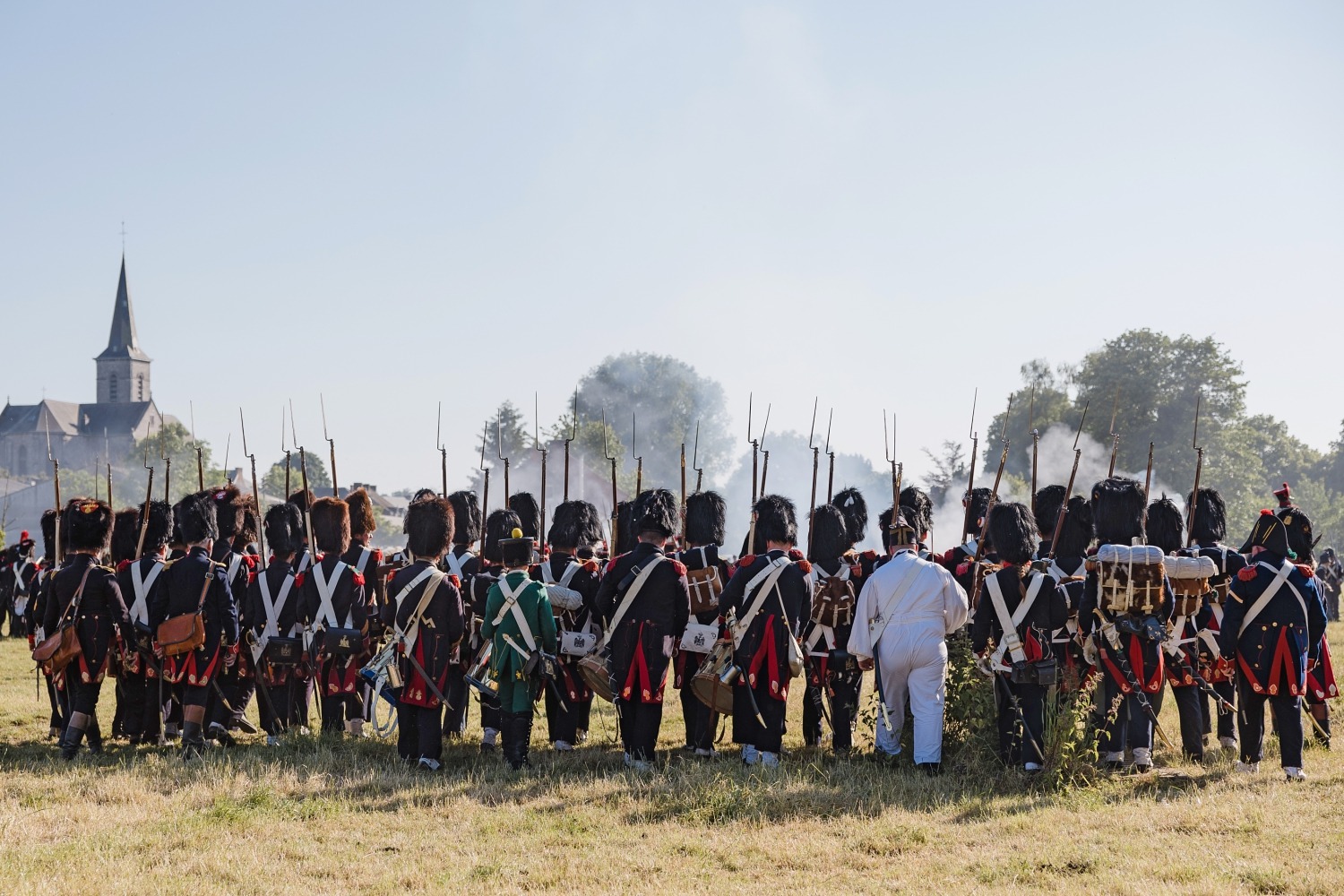 Napoléoniennes Ligny bataille Napoléon reconstitution Musée Ligny 1815 evenement histoire Waterloo