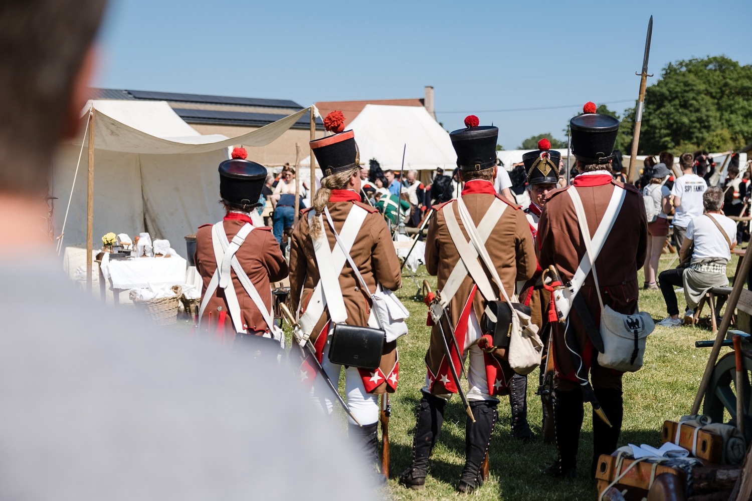 Napoléoniennes Ligny bataille Napoléon reconstitution Musée Ligny 1815 evenement histoire 