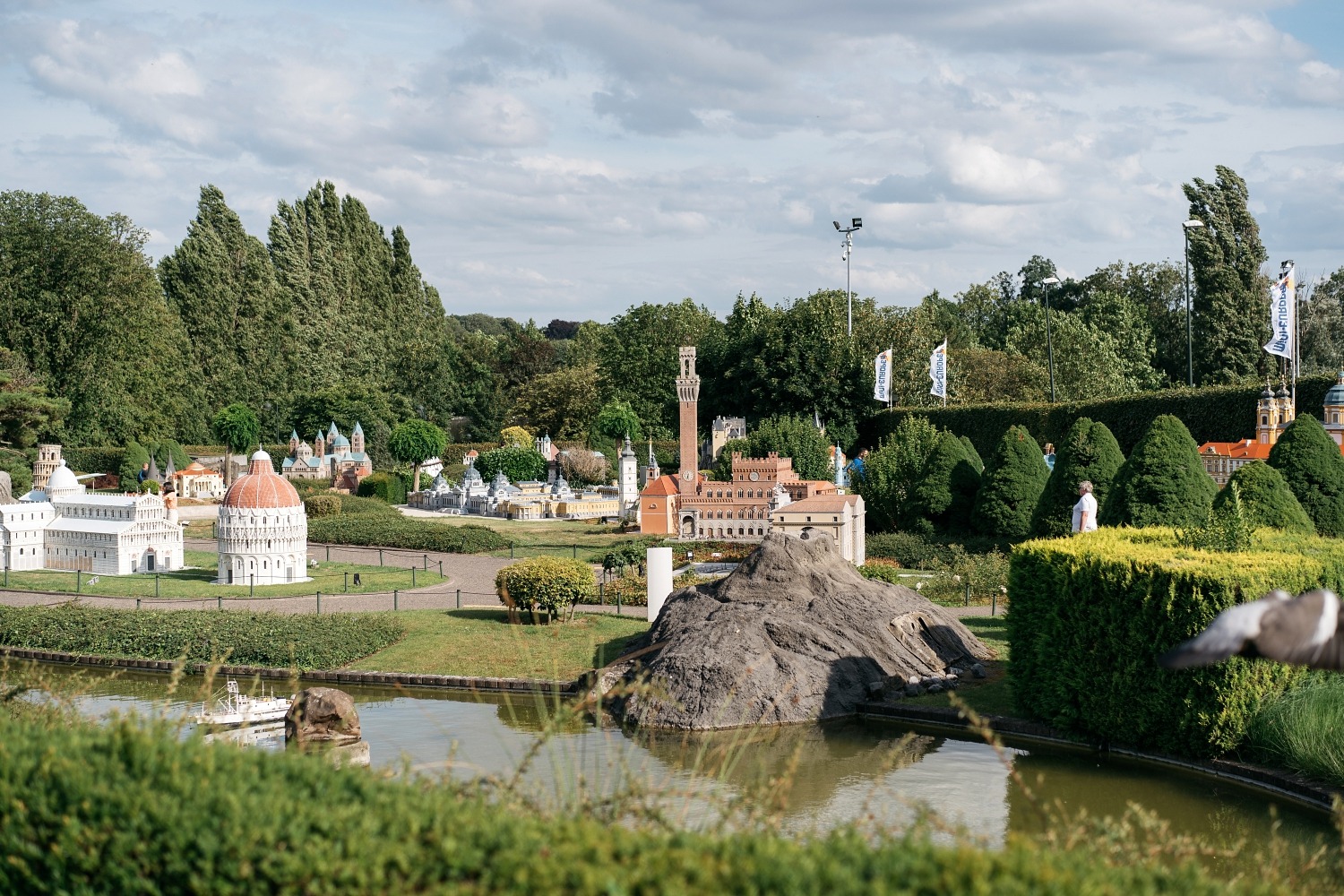 Mini-Europe parc thème miniature Europe Familial enfant géographie pays Atonium Heysel Bruxelles Brupark excursion en famille 