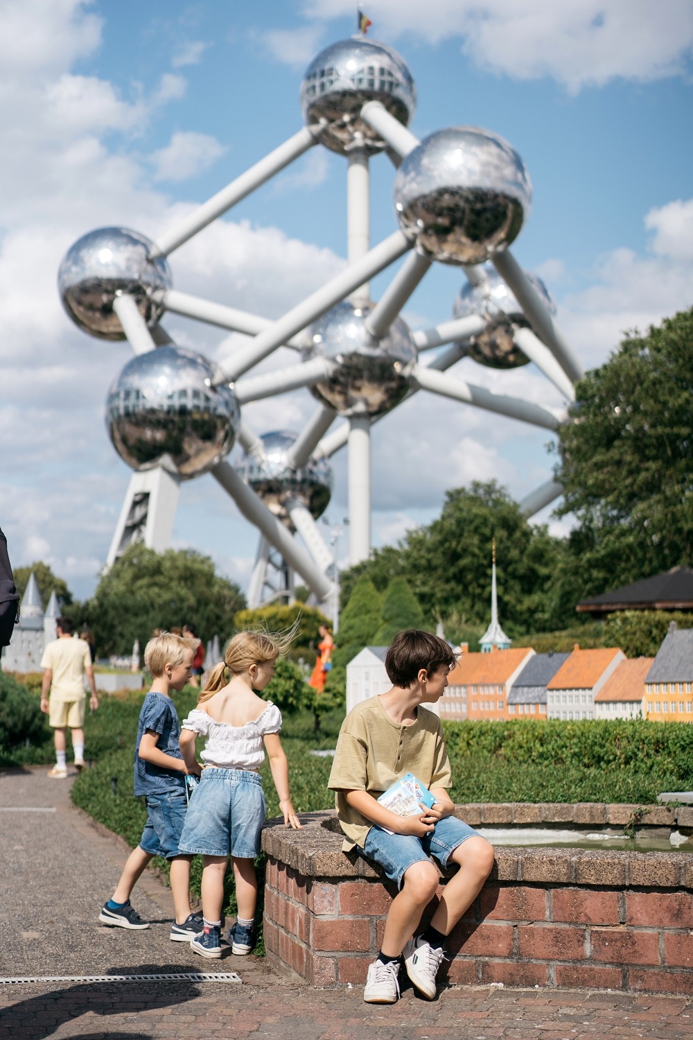 Mini-Europe parc thème miniature Europe Familial enfant géographie pays Atonium Heysel Bruxelles Brupark excursion en famille 