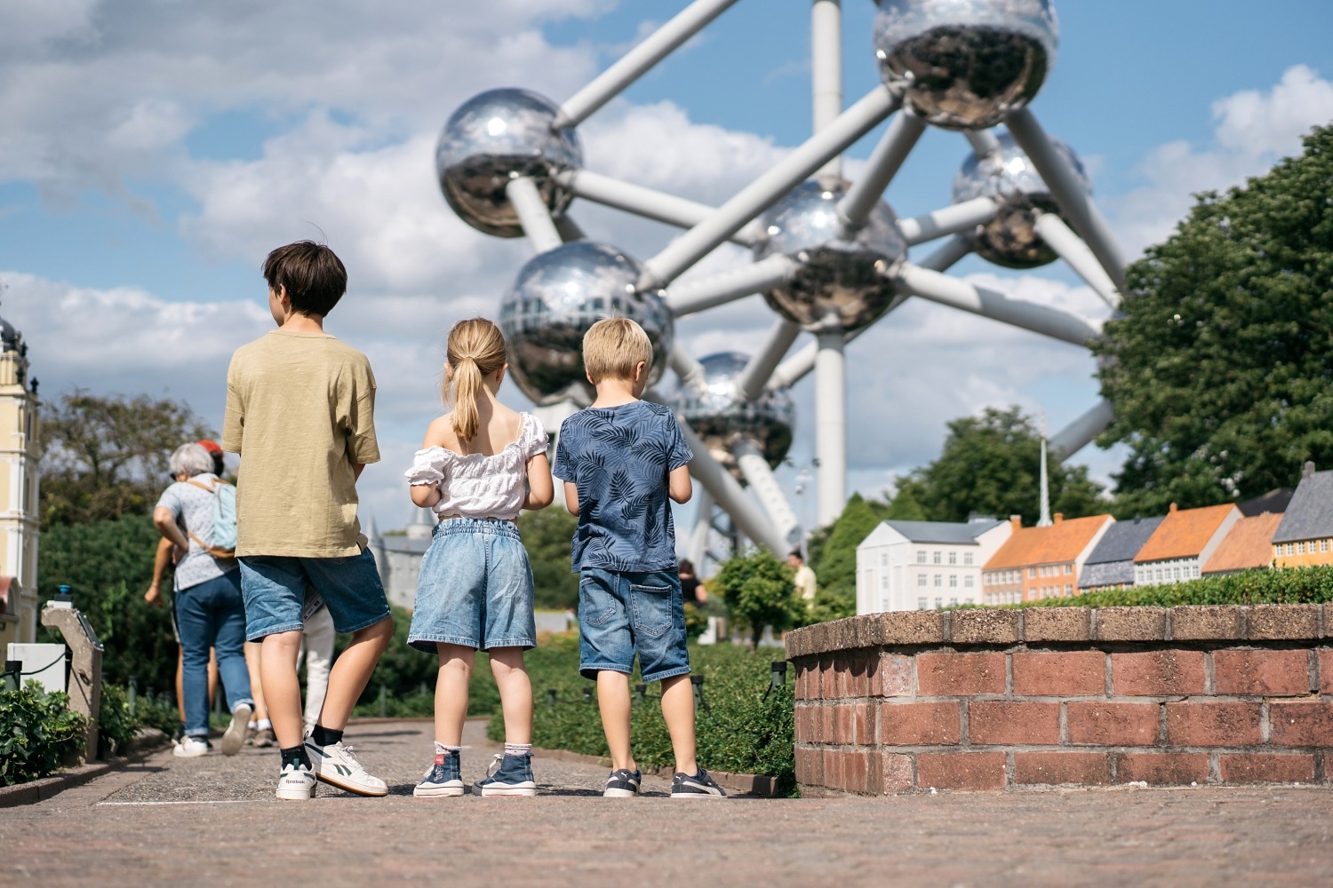 Mini-Europe parc thème miniature Europe Familial enfant géographie pays Atonium Heysel Bruxelles Brupark excursion en famille 