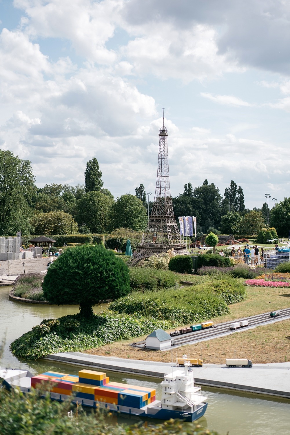 Mini-Europe parc thème miniature Europe Familial enfant géographie pays Atonium Heysel Bruxelles Brupark excursion en famille 