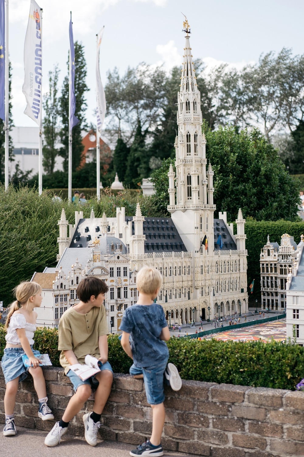 Mini-Europe parc thème miniature Europe Familial enfant géographie pays Atonium Heysel Bruxelles Brupark excursion en famille 