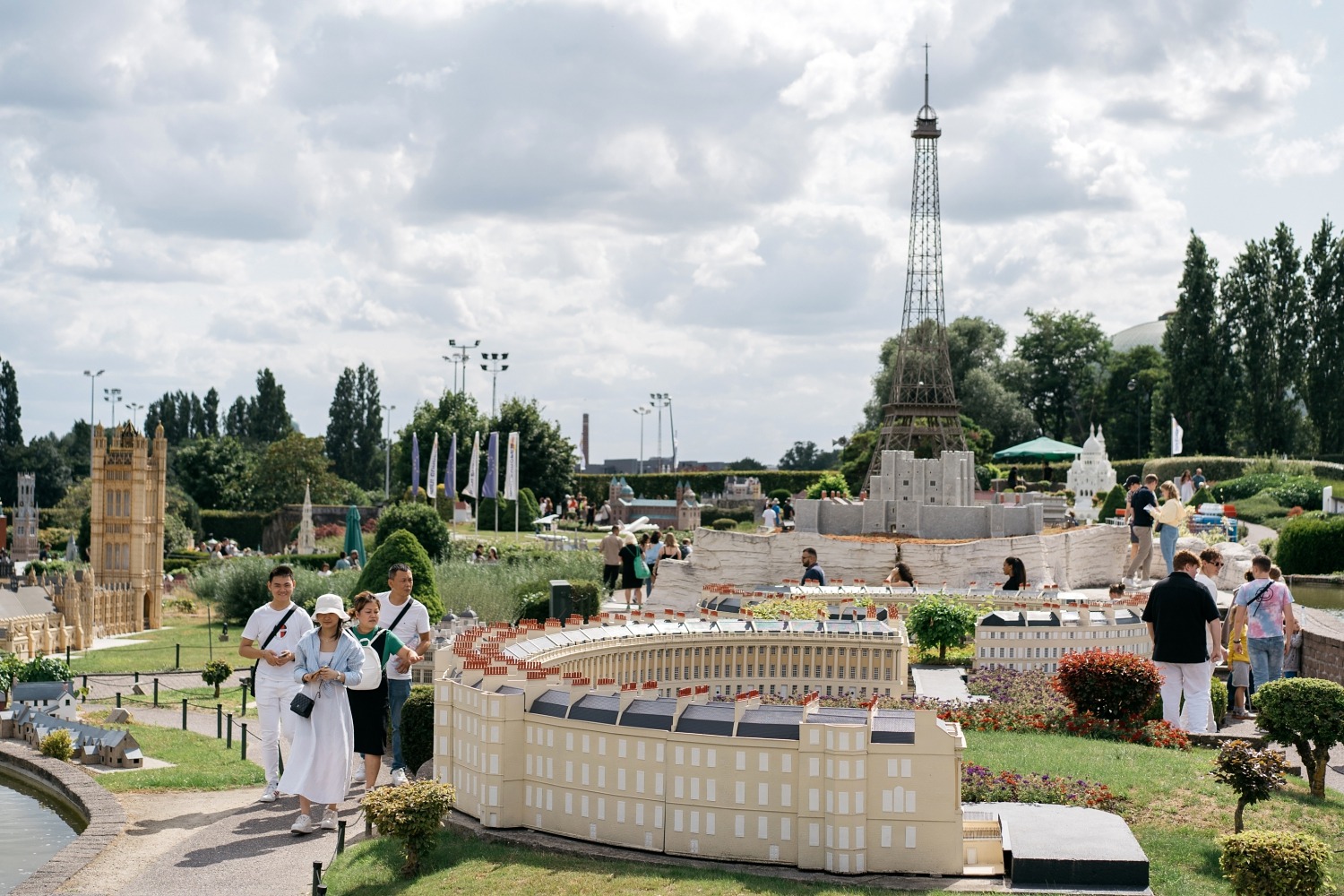 Mini-Europe parc thème miniature Europe Familial enfant géographie pays Atonium Heysel Bruxelles Brupark excursion en famille 