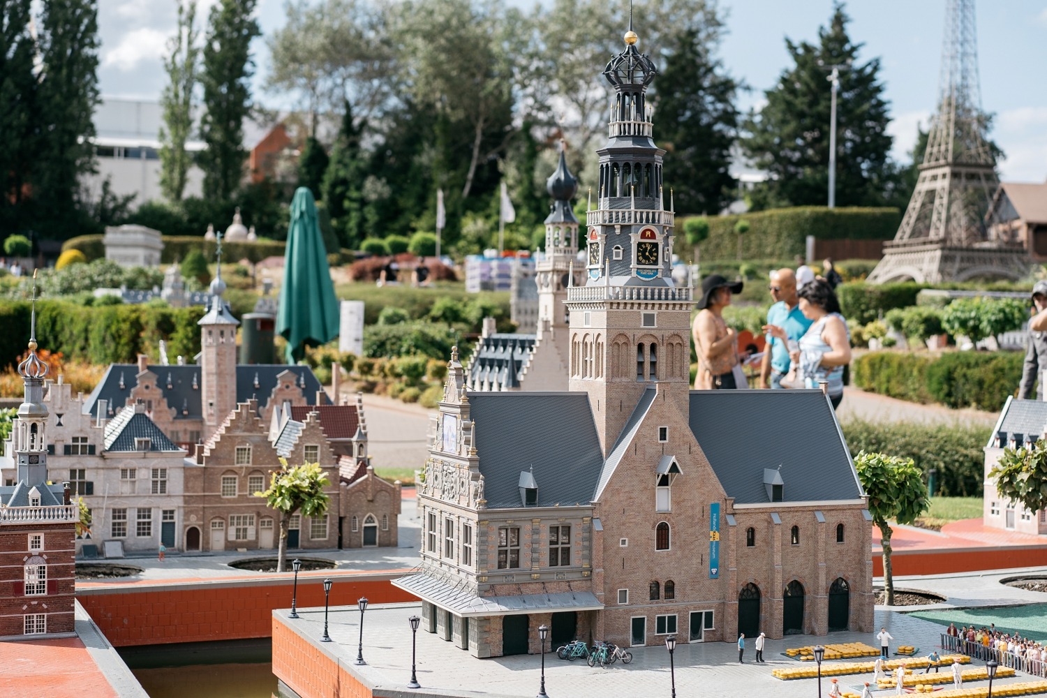 Mini-Europe parc thème miniature Europe Familial enfant géographie pays Atonium Heysel Bruxelles Brupark excursion en famille 