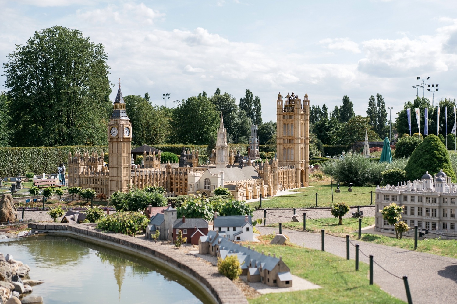 Mini-Europe parc thème miniature Europe Familial enfant géographie pays Atonium Heysel Bruxelles Brupark excursion en famille 