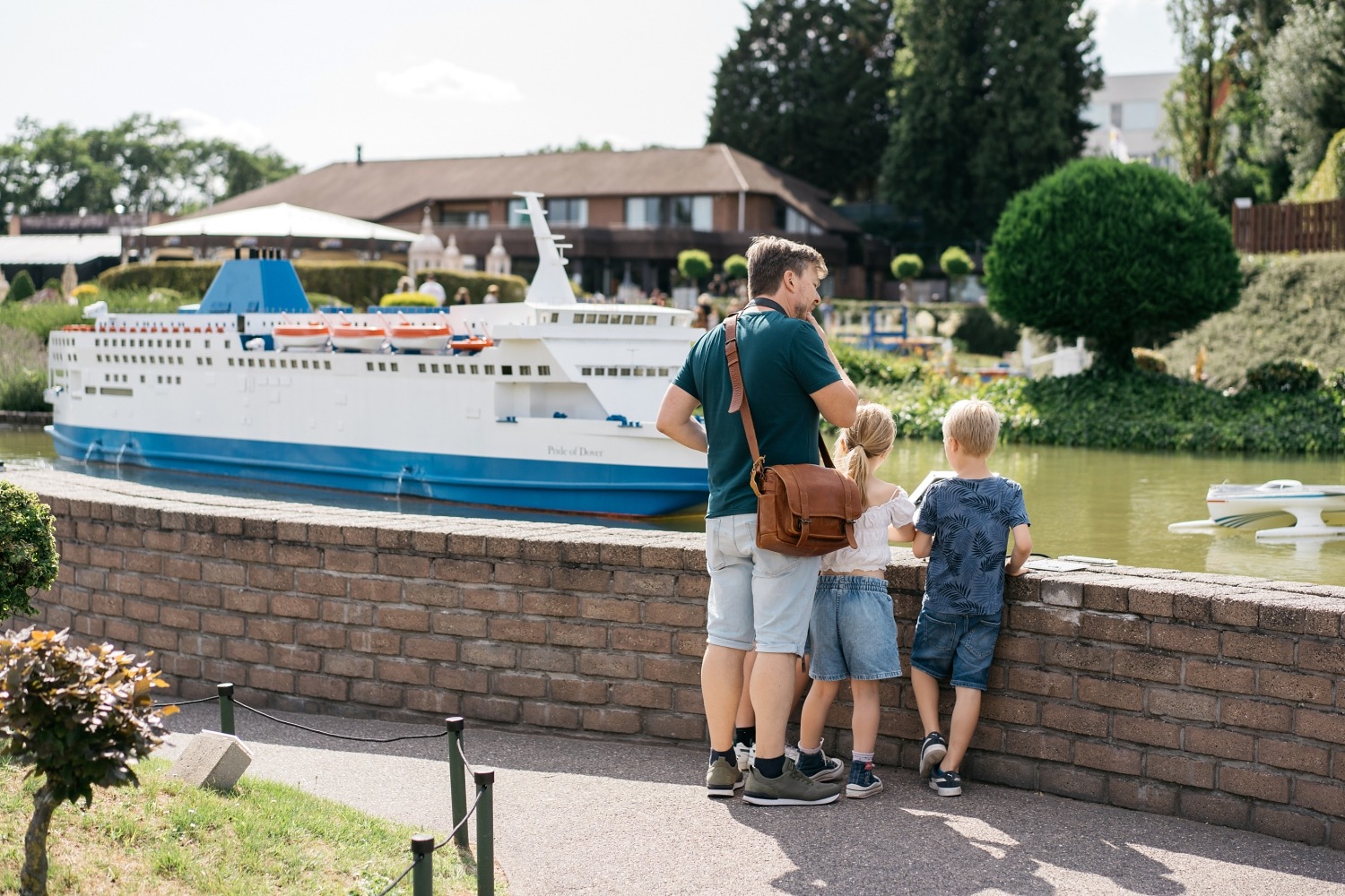 Mini-Europe parc thème miniature Europe Familial enfant géographie pays Atonium Heysel Bruxelles Brupark excursion en famille 