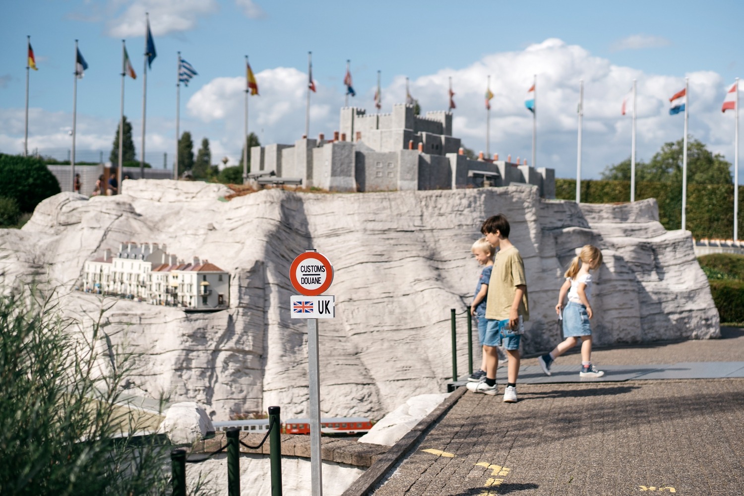 Mini-Europe parc thème miniature Europe Familial enfant géographie pays Atonium Heysel Bruxelles Brupark excursion en famille 