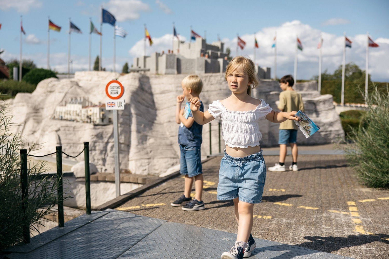 Mini-Europe parc thème miniature Europe Familial enfant géographie pays Atonium Heysel Bruxelles Brupark excursion en famille 