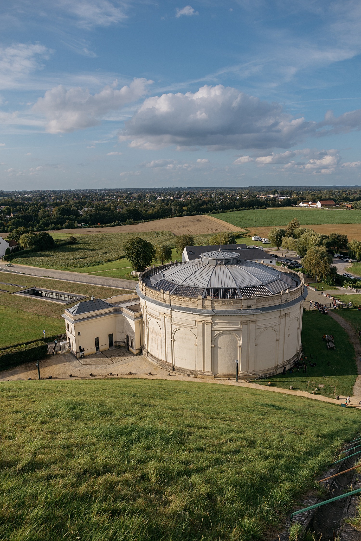 Domaine bataille de Waterloo butte de Lion Musée Napoléon Brabant wallon historique reconstitution Belgique 