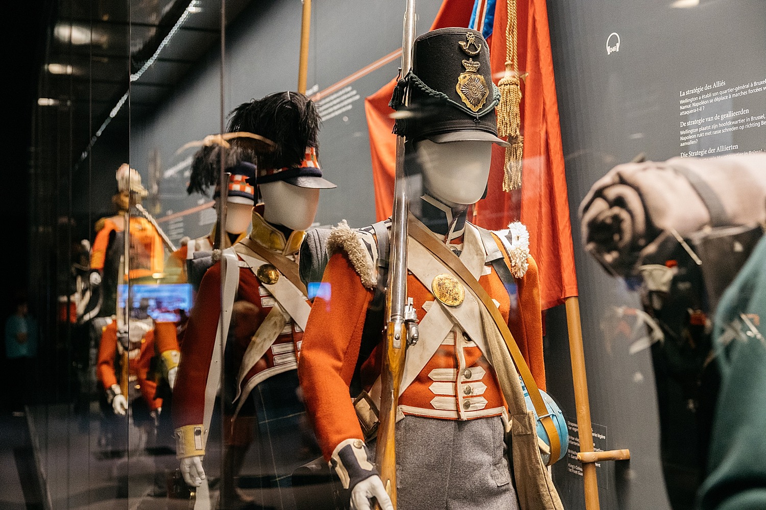 Domaine bataille de Waterloo butte de Lion Musée Napoléon Brabant wallon historique reconstitution Belgique 