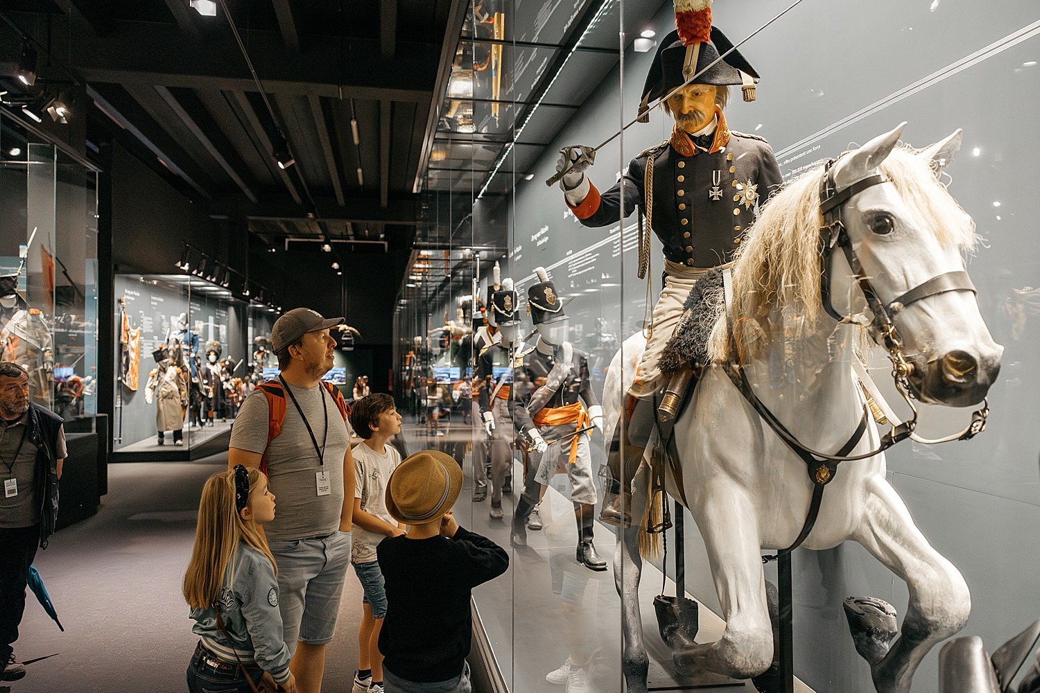 Domaine bataille de Waterloo butte de Lion Musée Napoléon Brabant wallon historique reconstitution Belgique 