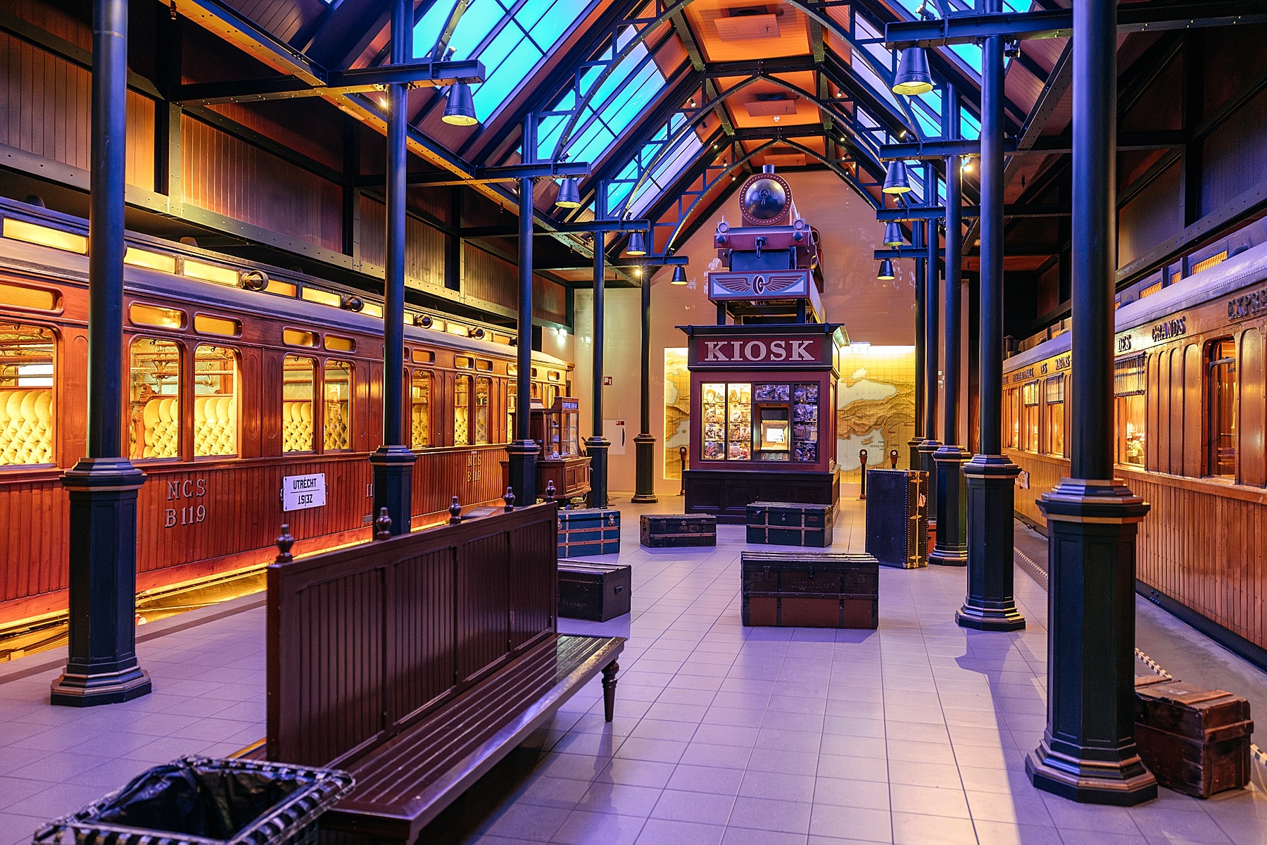 Spoorwegmuseum, l'incroyable musée du train de Utrecht 92