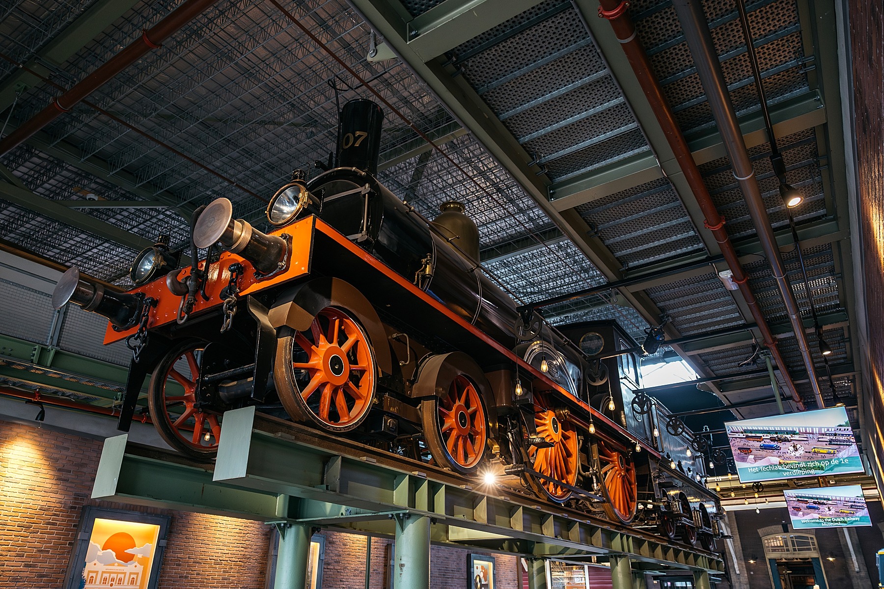 Spoorwegmuseum, l'incroyable musée du train de Utrecht 71