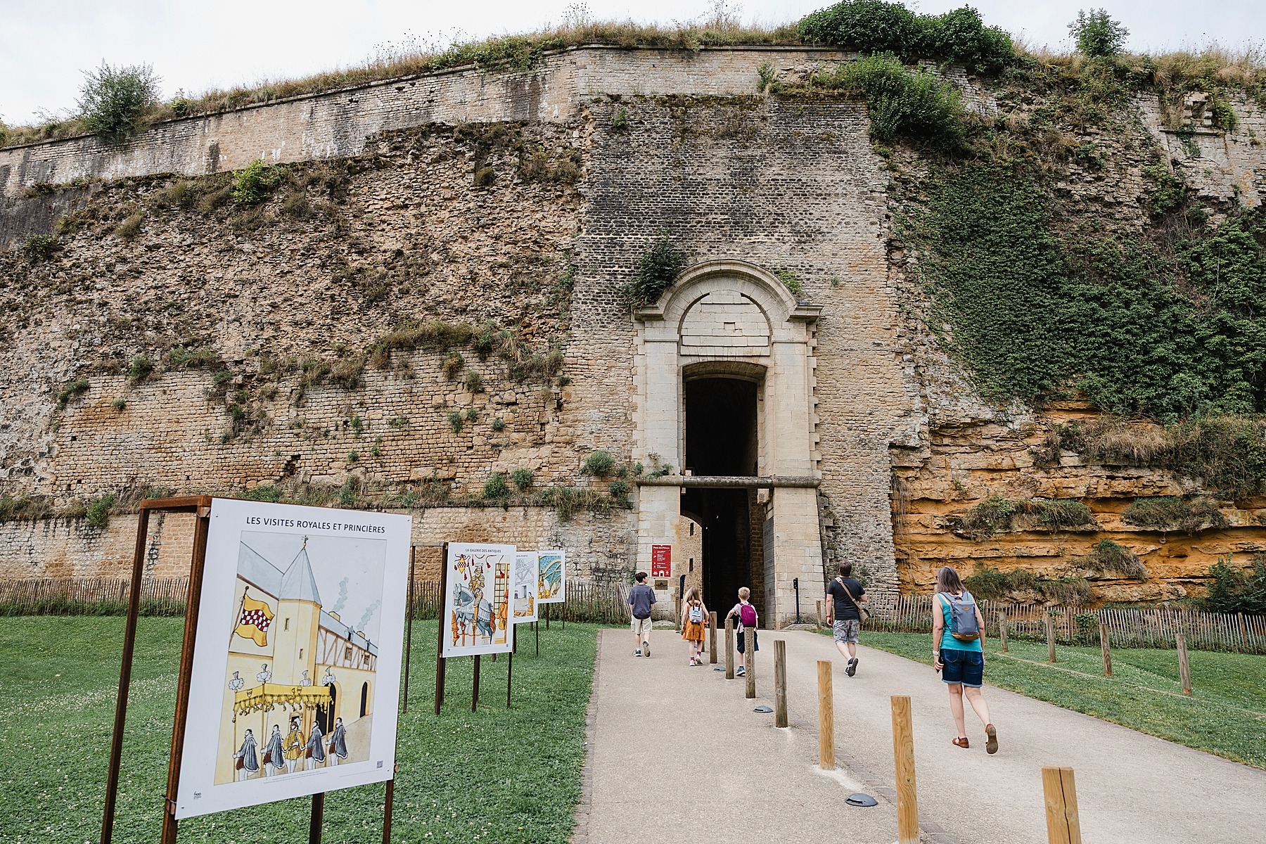 Château fort de Sedan France médiéval famille enfant 