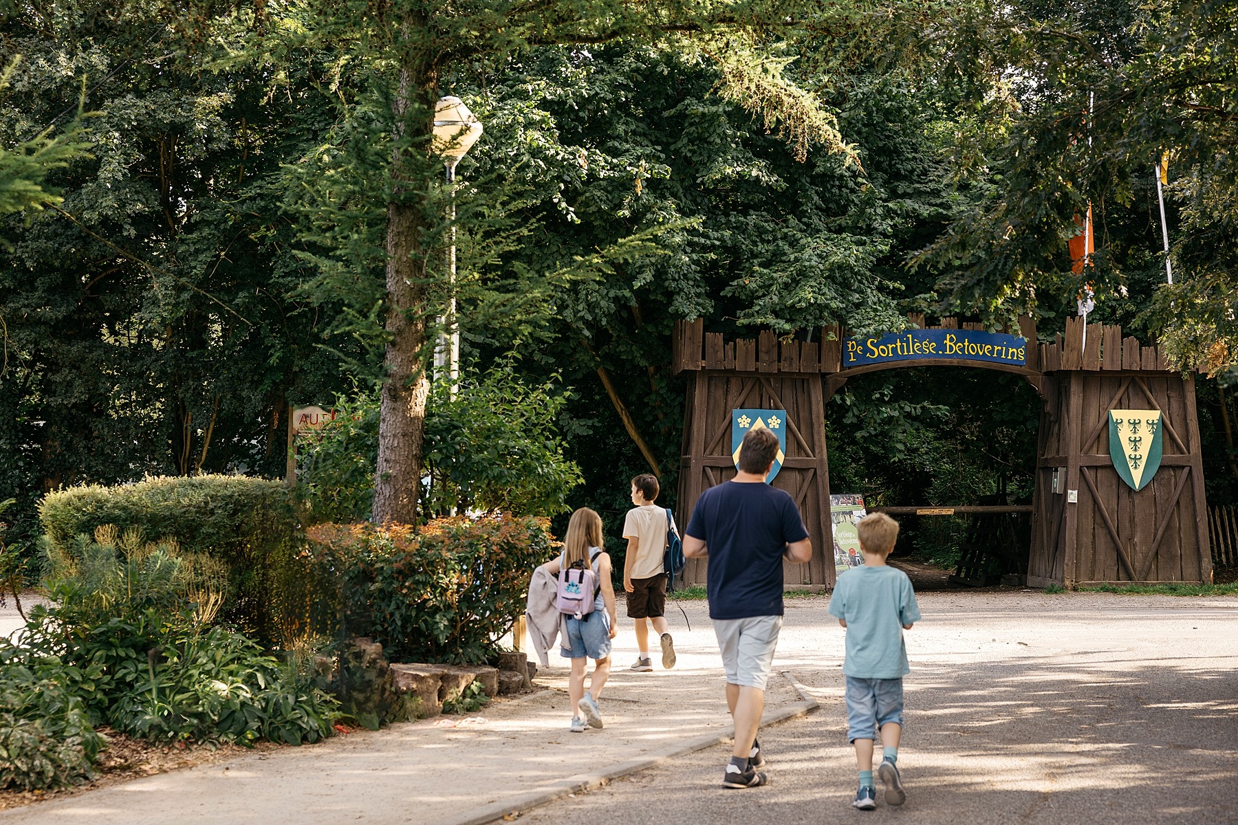 Sortilège betovering bruxelles accrobranche forêt aventure famille nature médiéval jeu de piste belgique 