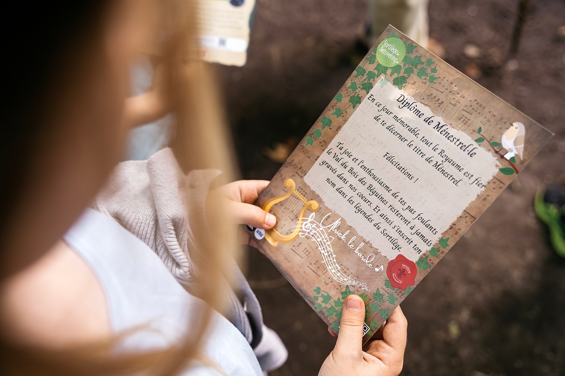 Sortilège betovering bruxelles accrobranche forêt aventure famille nature médiéval jeu de piste belgique 