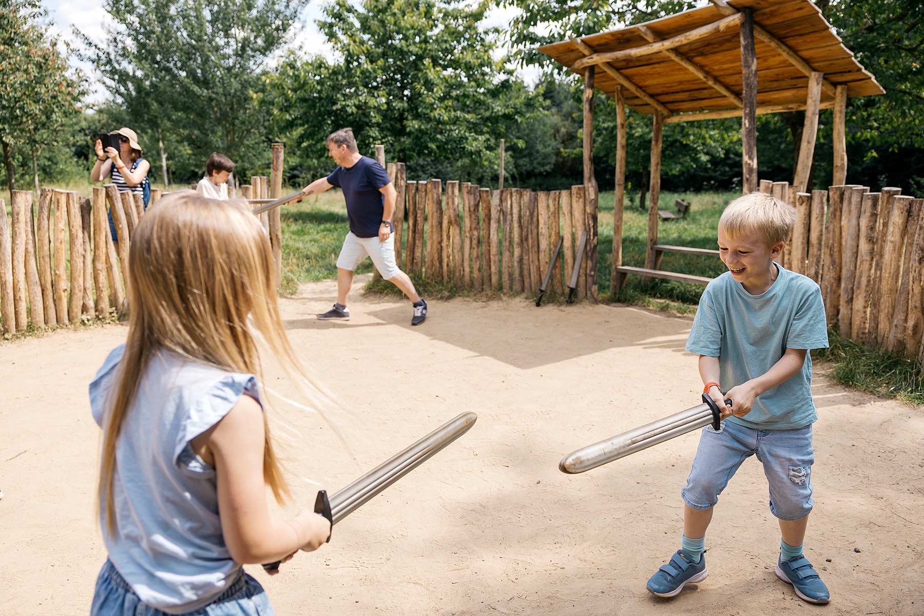 Sortilège betovering bruxelles accrobranche forêt aventure famille nature médiéval jeu de piste belgique 