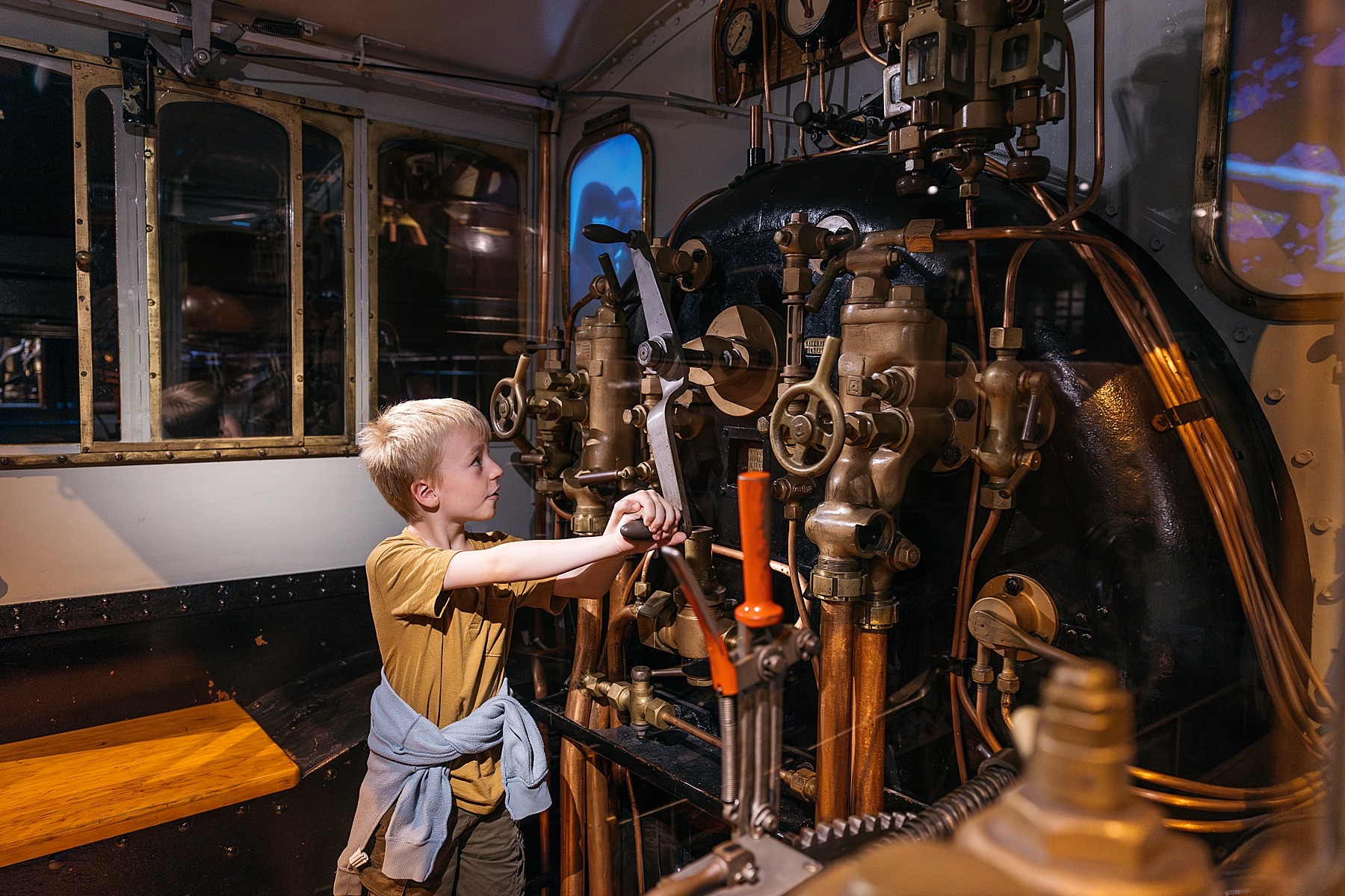 Train world musée du train gare Schaerbeek Bruxelles Belgique excursion famille enfant Docks 