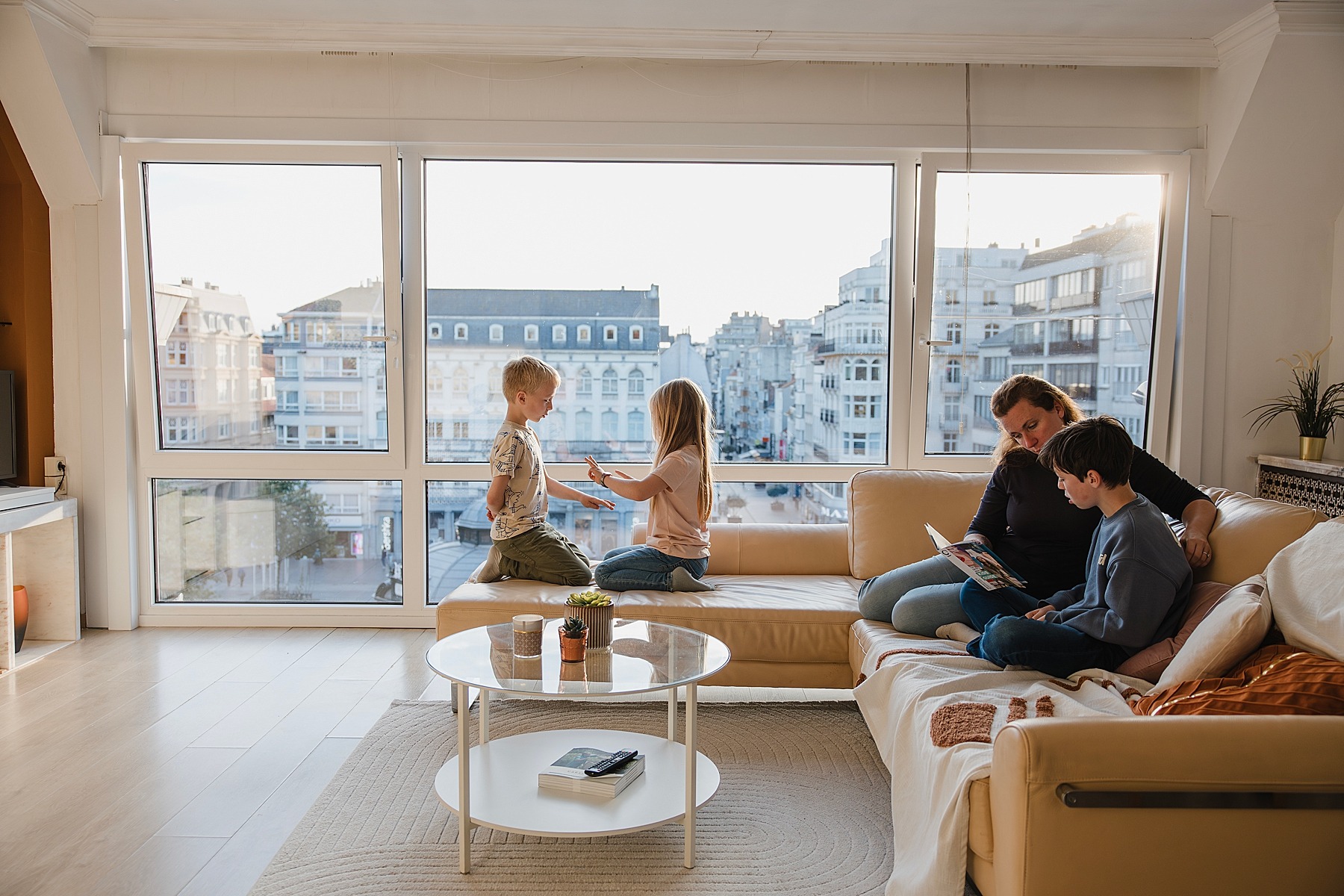 Ostende Oostende Mer du nord Belgique Flandre plage the view appartement famille 