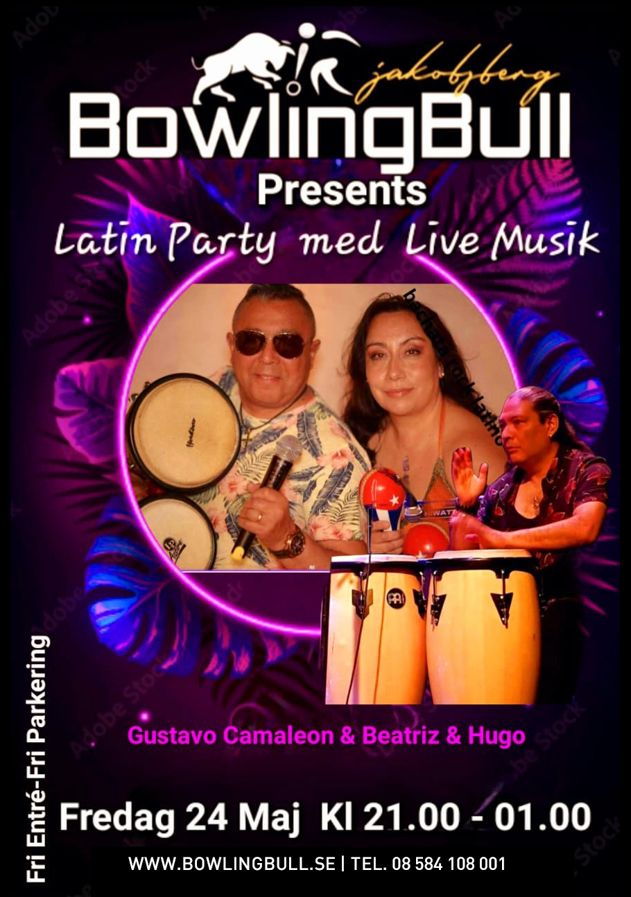 BOWLINGBULL I JAKOBSBERG LIVE MUSIC LATIN PARTY