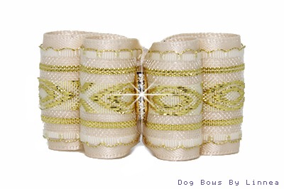 Cream Gold Diamond X
