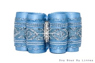 Sky Blue Silver Diamond X