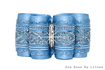 Sky Blue Silver Diamond X