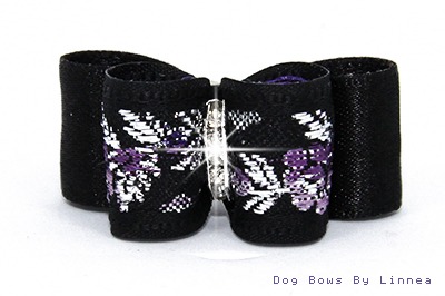 Metallic Floral Jacquard Purple