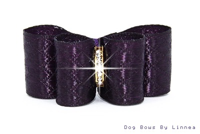 Eggplant Diamond Satin