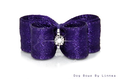 Liberty Purple Jacquard Rose Satin