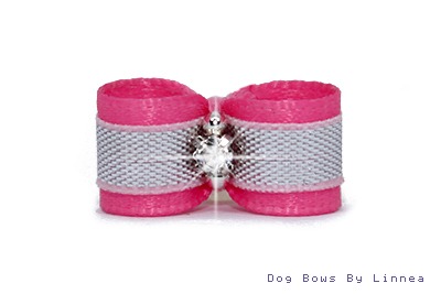 Pink Satin Silver Plated