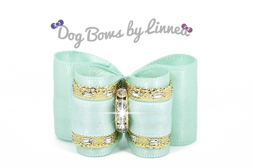 Classic Gold Satin Aqua