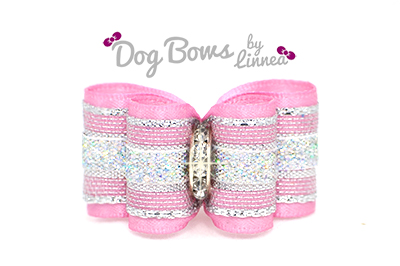 Hot Pink w/ Silver Holographic Spark