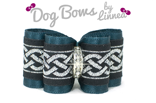Teal Silver Celtic Knot