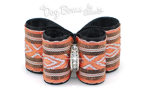 Black Orange Silver Diamond X