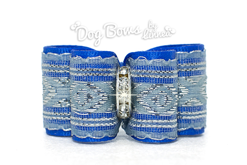 Ice Blue Silver Diamond X